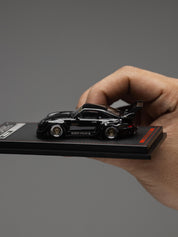 点火模型 1:64 保时捷 RWB 993 哑光黑 IG3870