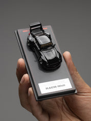 点火模型 1:64 保时捷 RWB 993 哑光黑 IG3870