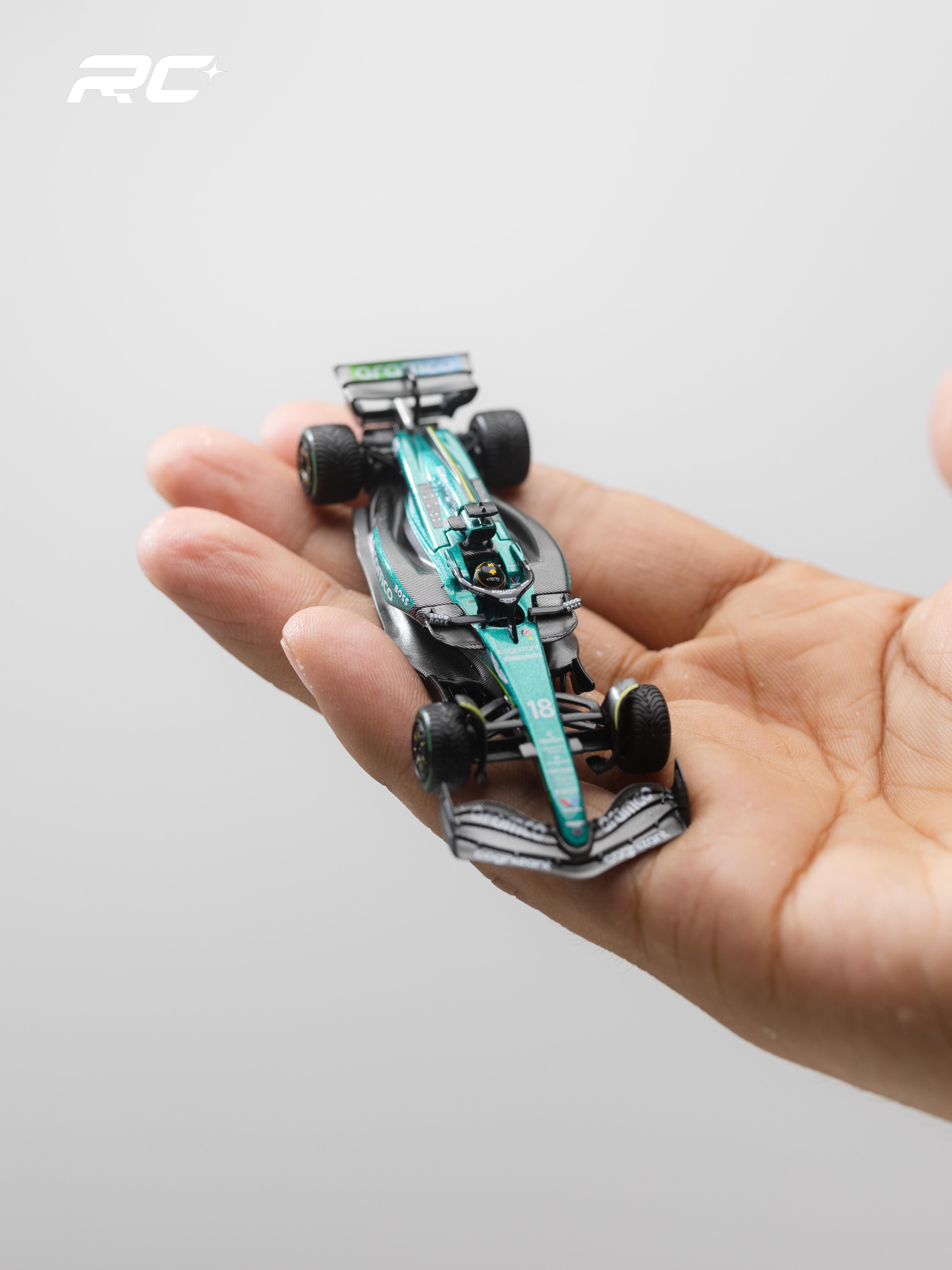 MINIGT 1:64 阿斯顿·马丁 AMR24 #14 费尔南多·阿隆索