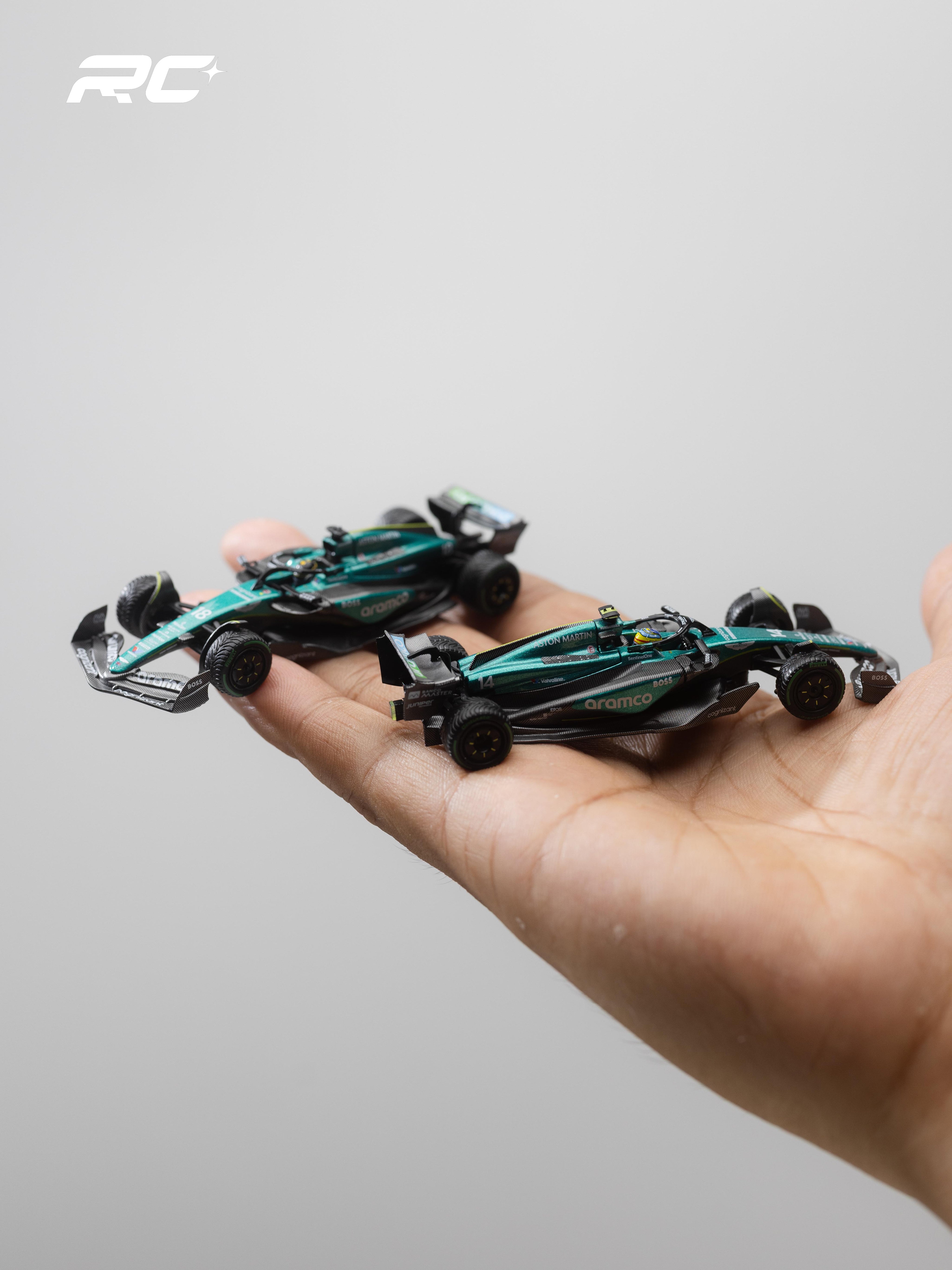 MINIGT 1:64 阿斯顿·马丁 AMR24 #14 费尔南多·阿隆索