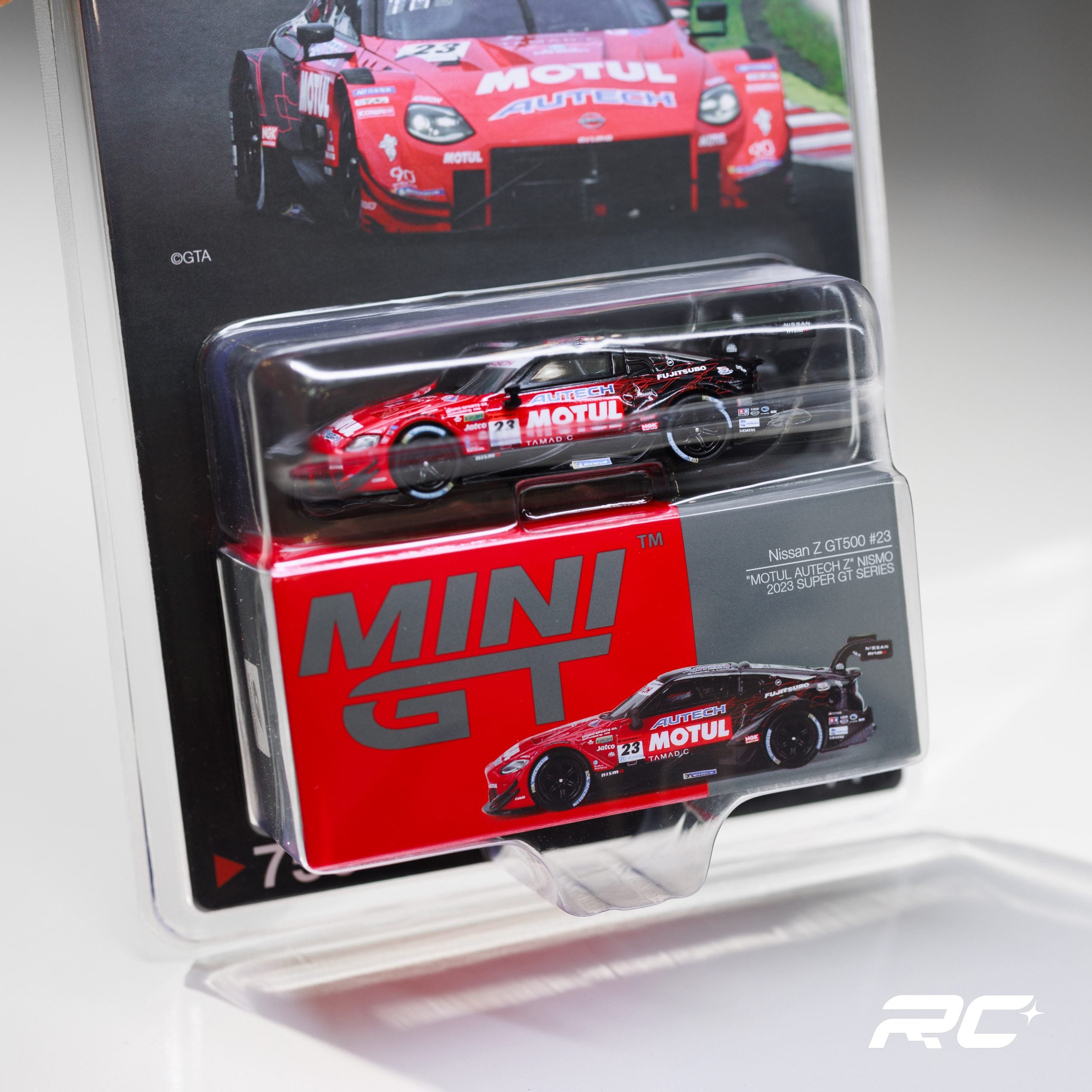 MINIGT 1:64 B **Nissan Z GT500 #23 MOTUL AUTECH Z NISMO 2023 E HS