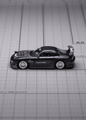 MAZDA RX7 RE-AMEMIYA - GUN METAL - POP RACE