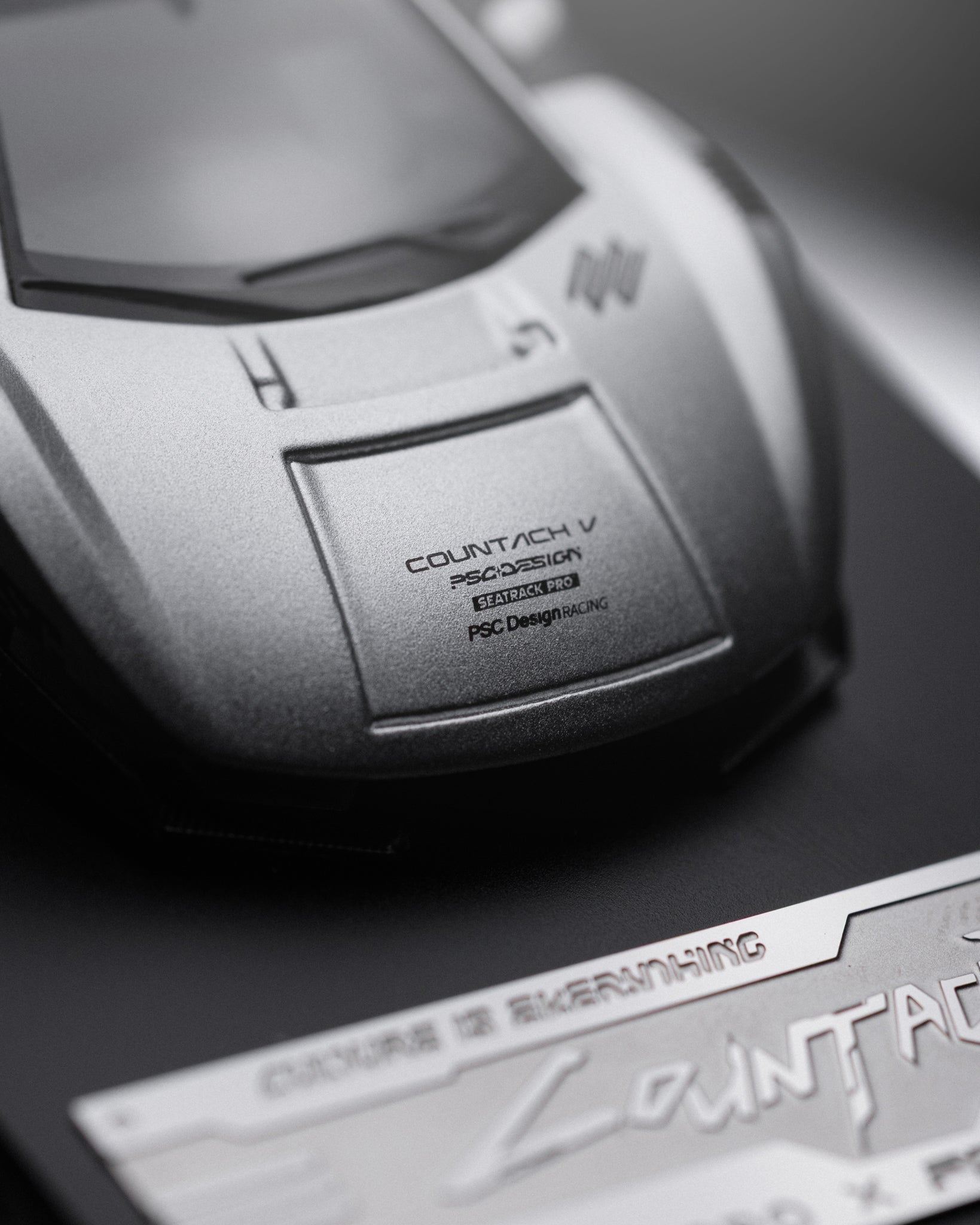 TIME MICRO X PSC DESIGN 1:64 Cyberpunk Countach Singapore Limited Edition