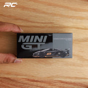 MINIGT 1:64 Lamborghini Aventador SVJ 63 Roadster Nero Aldebaran
