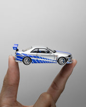 Focal Horizon FH 1:64 天际线 GT-R R34 速度与激情