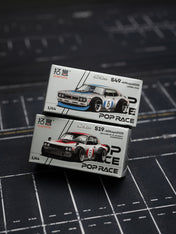 POP RACE 1:64 Foshan APAxpo2025 SKYLINE GT-R V8 DRIFT(HAKOSUKA)&LAUREL C130