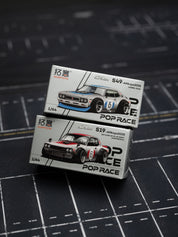 POP RACE 1:64 佛山APAxpo2025 SKYLINE GT-R V8 DRIFT(HAKOSUKA)&LAUREL C130