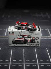 POP RACE 1:64 佛山APAxpo2025 SKYLINE GT-R V8 DRIFT(HAKOSUKA)&LAUREL C130