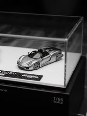 时光微刻 1:64 保时捷 Carrera GT & 918 Spider
