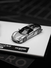 时光微刻 1:64 保时捷 Carrera GT & 918 Spider