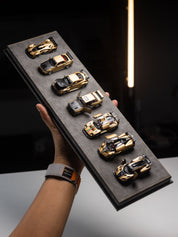 ( 7 Cars ) Gold and Carbon  ( Chase car ) HEC Beijing Exhibition Limited Edition