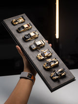 ( 7 Cars ) Gold and Carbon  ( Chase car ) HEC Beijing Exhibition Limited Edition