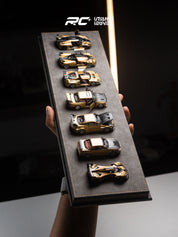 ( 7 Cars ) Gold and Carbon  ( Chase car ) HEC Beijing Exhibition Limited Edition