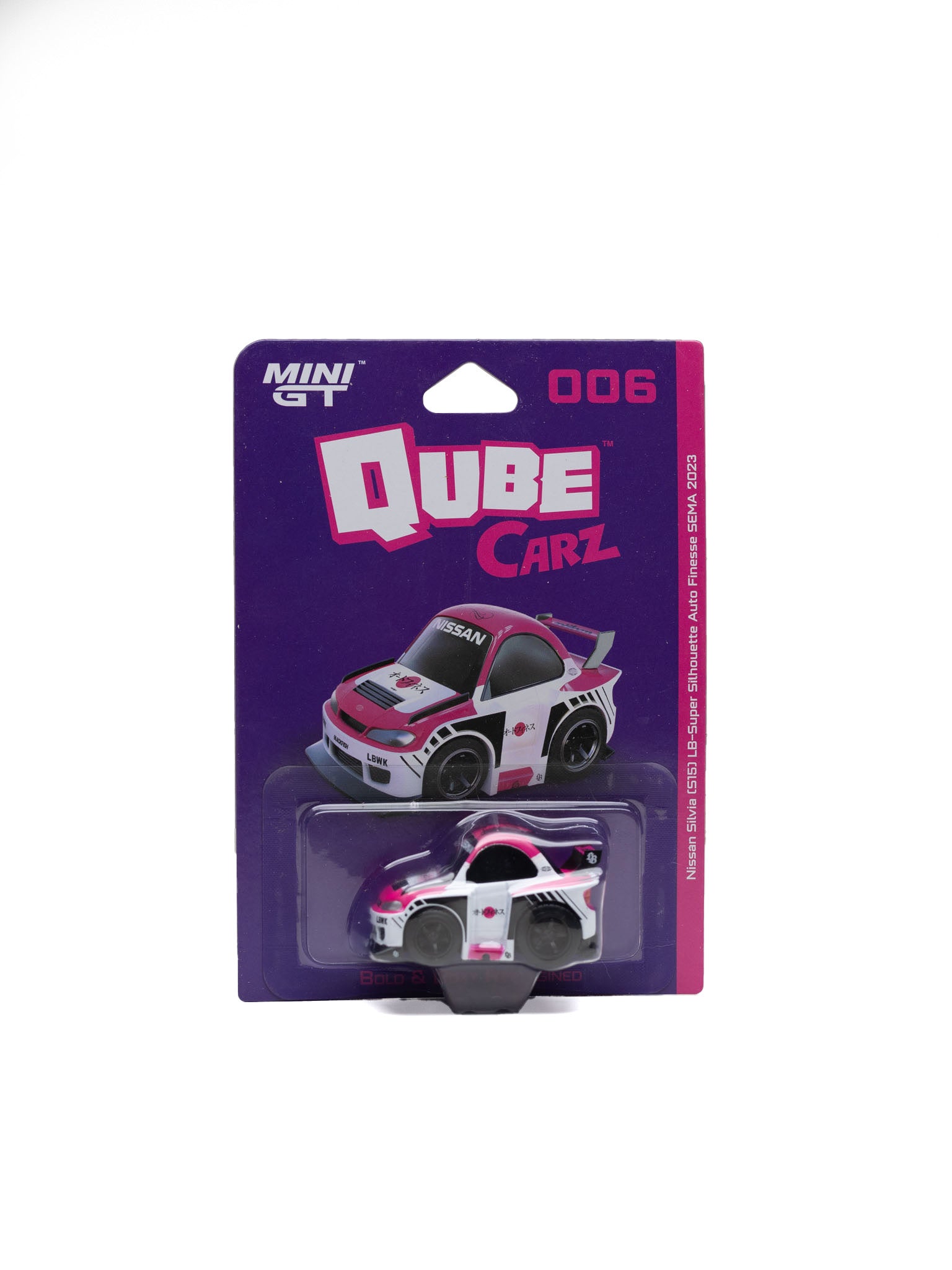 QubeCarz 1/64 - 006 Nissan Silvia S15 LB-Super