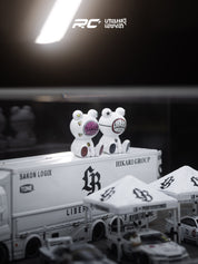 Full Set Liberty Walk 1/64 White livery setup