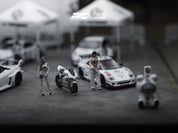 Full Set Liberty Walk 1/64 White livery setup