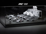 Full Set Liberty Walk 1/64 White livery setup