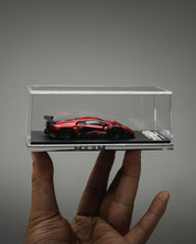 TimeMicro × PSC DESIGN - 1/64 Countach “V” 猩红康塔什“V” 合金汽车模型