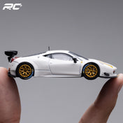 TW 1:64 Ferrari 458 Italia GT3 White T64R-074-WH