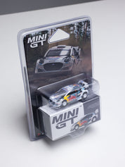 MINIGT 1/64 福特PUMA RALLY1 #16 M-SPORT 福特WRC车队 2024 芬兰拉力赛 第三名 - 预购