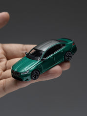 MINIGT 1/64 宝马M5 (G90) 马恩岛绿金属漆