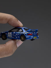 Minigt 1/64 Subaru Impreza WRC99 #23 2000 Acropolis Rally - MGT01078-L