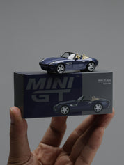 Mini GT 1/64 宝马 Z8 Alpina 阿尔卑斯蓝