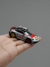 MINI GT：1/64 保时捷 911 Dakar “拉力叔叔” 左舵版
