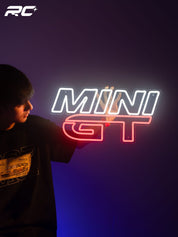 高级 MiniGT 霓虹灯牌 50厘米 x 25厘米