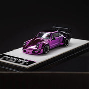 AM AURORA 1:64 保时捷 964 渐变电镀