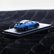 TIMEMICRO 1:64 保时捷 992 GT3 RS 星空蓝