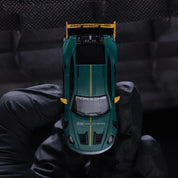TIME MICRO 1:64 保时捷 911 992 GT3 RS 绿色银色涂装