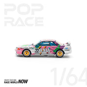 POP RACE 1:64 日产 SKYLINE GT-R R32 #22 AXIA A组赛车