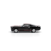 POP RACE 1/64 - SHELBY MUSTANG GT500 暗铬色
