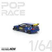 POP RACE 1:64 PANDEM CIVIC EG6 蓝/黑