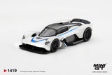 MINIGT 1/64 Aston Martin Valkyrie Escaping White