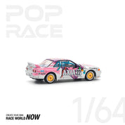 POP RACE 1:64 日产 SKYLINE GT-R R32 #22 AXIA A组赛车