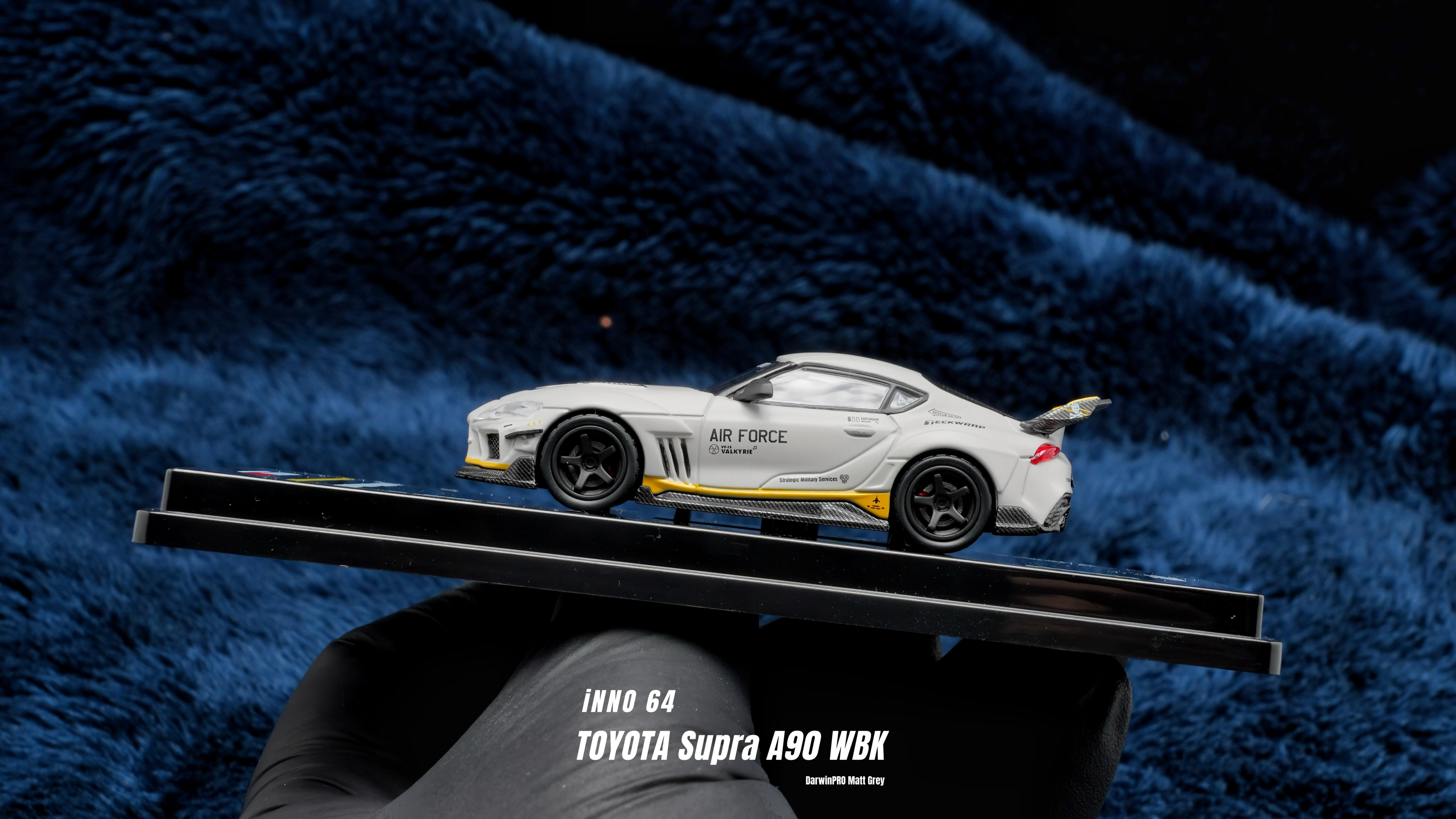 INNO 1:64 Toyota SUPRA A90 Darwin PRO in Matte Grey