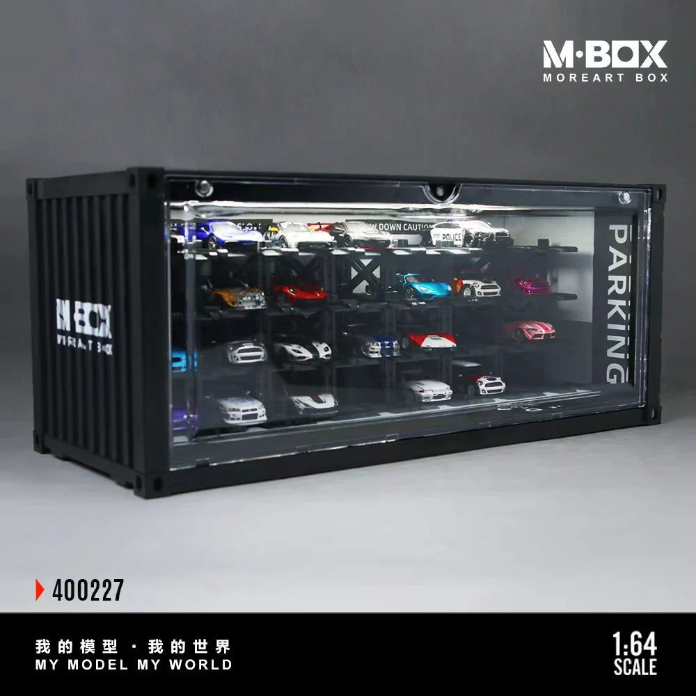 MBOX 1/64 集装箱地下停车场