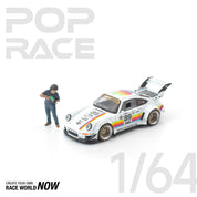 POP RACE 1/64 - RWB 930 APPLE带人偶