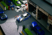 1/64 带灯维修车库