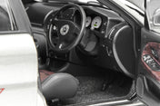 1/18 The Mitsubishi Lancer Evolution IV in Steel Silver - MOTORHELIX