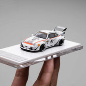 保时捷 993 RWB #41, 白色: 大白鲸 1:64
