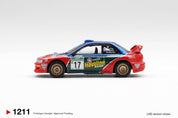 MINIGT 1/64 斯巴鲁翼豹WRC98 #17 2000年新西兰拉力赛