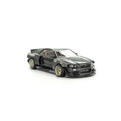 KaidoHouse x MiniGT 1/64  Nissan Skyline GT-R (R34) Kaido 11.55 Works GReddy V2