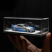 NISSAN GTR34 OPEN COVER EDITION SPEED AND PASSION BLUE SILVER