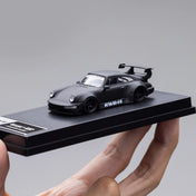 DECODE 1:64 PORSCHE 911 WIDEBODY RWB964 MATTE BLACK LIMITED 500PCS