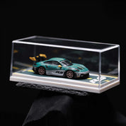 TIME MICRO 1:64 保时捷 911 992 GT3 RS 绿色银色涂装