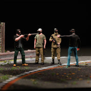 MORE ART 1:64 武装抢劫犯人偶模型树脂套件