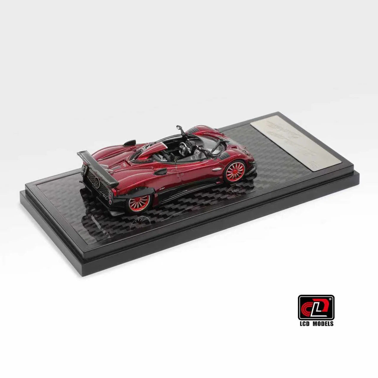 LCD 1:64 PAGANI ZONDA HP CARBON RED CARBON LCD64018-CR